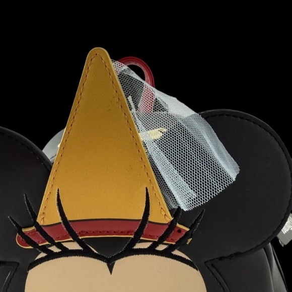 Loungefly Disney Minnie Mouse Party “Brave Little Tailor”Backpack purse. - Picture 6 of 16